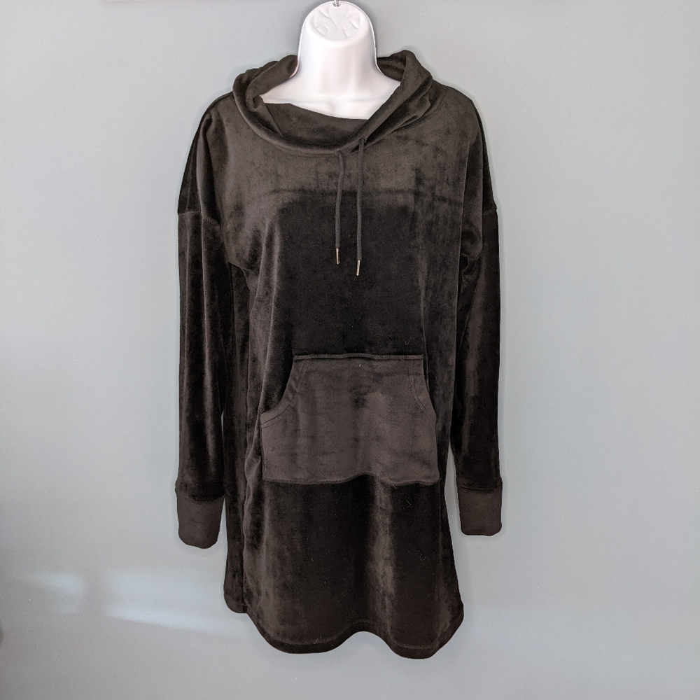Tahari Sleepwear Women's Cowl Neck Tunic Pull Over Extra Long (Sz S)